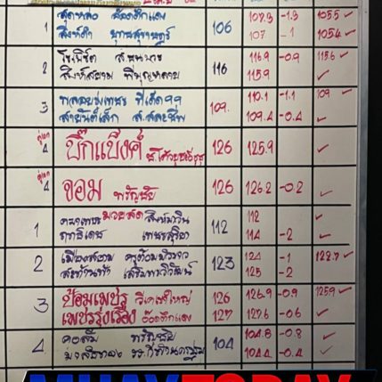 ตาราง + น้ำหนัก ศึกช้างมวยไทยเกียรติเพชร