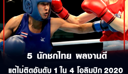 ฉัตรชัยเดชา หนึ่งใน 5 นักชกไทย ผลงานดีไม่ติดอันดับ 1 ใน 4 โอลิมปิก 2020